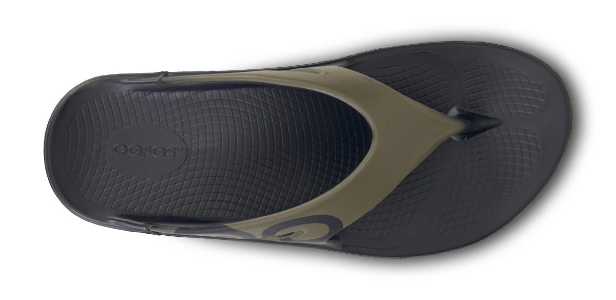 OOfos Men's OOriginal Sport Sandal - Tactical Green 9 OOfos Men's OOriginal Sport Sandal - Tactical Green - Image 9