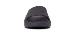 OOfos Women's OOahh Slide Sandal - Black -Oofos 1100BLK shot3 bd23fb30 7984 470a b230 183f4ee470b8