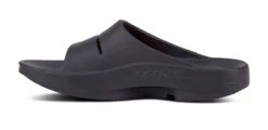 OOfos Men's OOahh Slide Sandal - Black -Oofos 1100BLK shot4