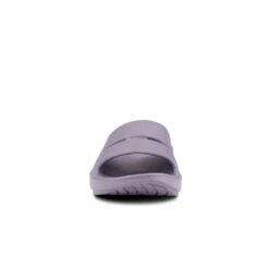 'OOFOS' Women's OOahh Slide Sandal - Mauve -Oofos 1100MAUVE shot3 1024x1024@2x