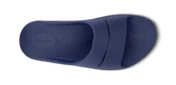 OOfos Women's OOahh Slide Sandal - Navy -Oofos 1100NVY shot6