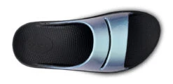 OOfos Women's OOahh Luxe Slide Sandal - Atlantis -Oofos 1101ATLANTIS shot6