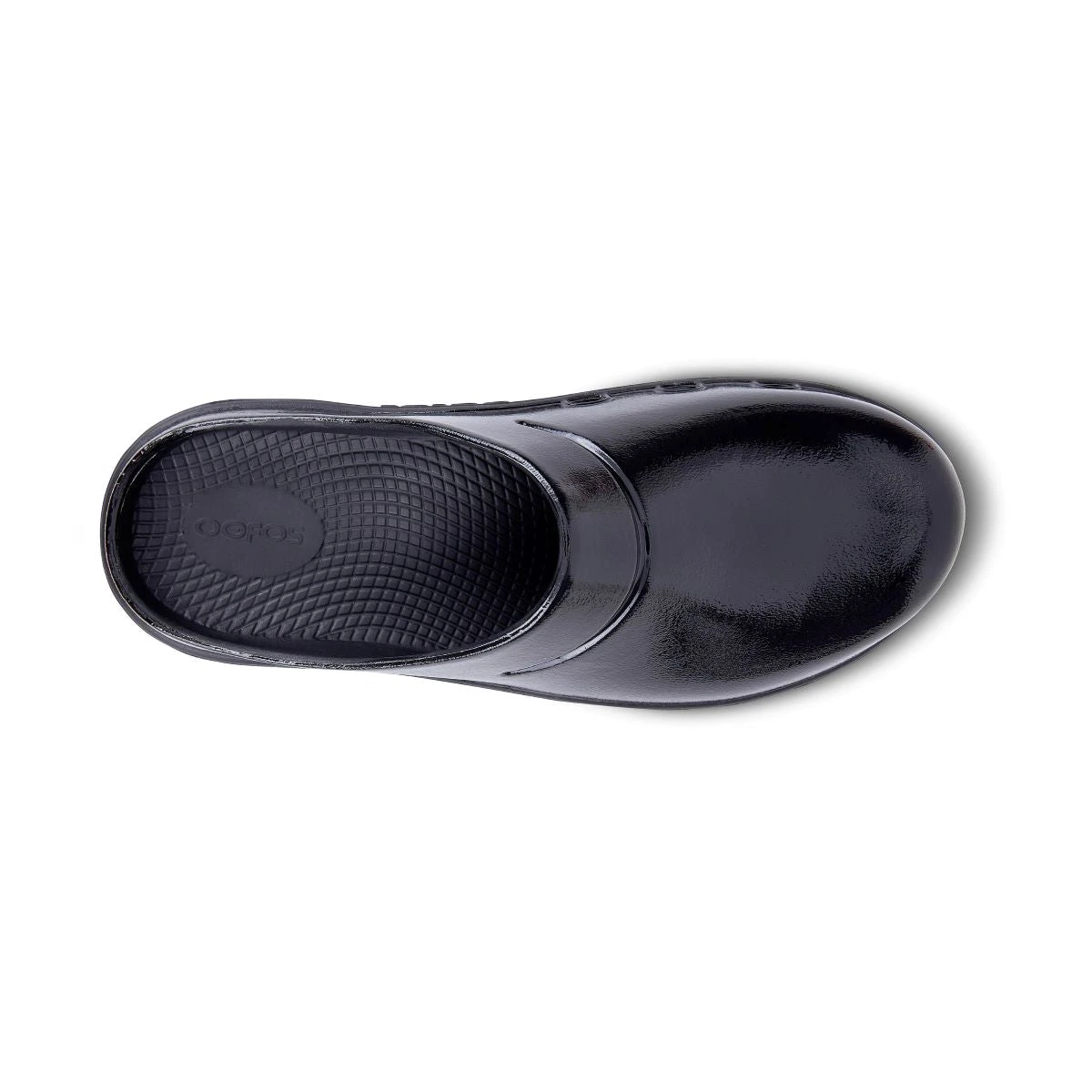 'OOFOS' Women's OOcloog Luxe Clog - Black 2 'OOFOS' Women's OOcloog Luxe Clog - Black - Image 2