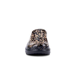 'OOFOS' Women's OOcloog Luxe Pixel Clog - Black / Black Leopard 9 'OOFOS' Women's OOcloog Luxe Pixel Clog - Black / Black Leopard -Oofos 1203BLKLEOPRD shot3 1024x1024@2x