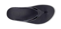 OOfos Women's OOlala Sandal - Black -Oofos 1400BLK shot6