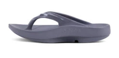 'OOFOS' Women's OOlala Luxe Thong - Slate 11 'OOFOS' Women's OOlala Luxe Thong - Slate -Oofos 1400SLATE shot4 932x680 1d00518d 8ca1 44c8 8990 a01fdb7d86b1 1024x1024@2x