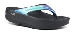 OOfos Women's OOmega OOlala Luxe Sandal - Atlantis