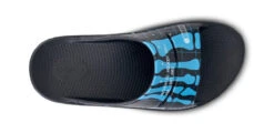 BAUER/OOFOS Men's OOahh Limited Slide Sandal – Bauer Skeleton -Oofos 1500BAURSKEL shot6 1