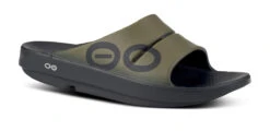 Oofos 17 OOfos Men's OOahh Sport Slide Sandal - Tactical Green