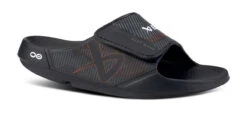 Oofos 21 BAUER/OOFOS Men's OOahh Sport Flex Sandal โ Black