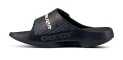 BAUER/OOFOS Men's OOahh Sport Flex Sandal – Black -Oofos 1550BLKBAUR shot4