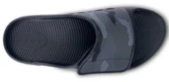 OOfos Men's OOahh Sport Flex Sandal - Black Camo -Oofos 1550BLKCAMO shot6 64cff869 8ce3 49a9 9b5e 031da8ced2ec
