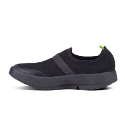 'OOFOS' Women's OOmg Low Slip On - Black / Black -Oofos 5070BLKBLK 3 1024x1024@2x