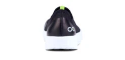 OOfos Women's OOmg EeZee Low Shoe - White Black -Oofos 5072WHTBLK shot5