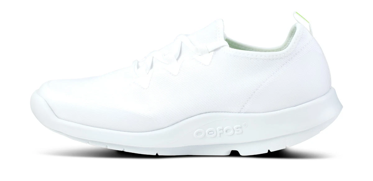 OOfos Men's OOmg Sport LS Low Shoe - White 7 OOfos Men's OOmg Sport LS Low Shoe - White - Image 7