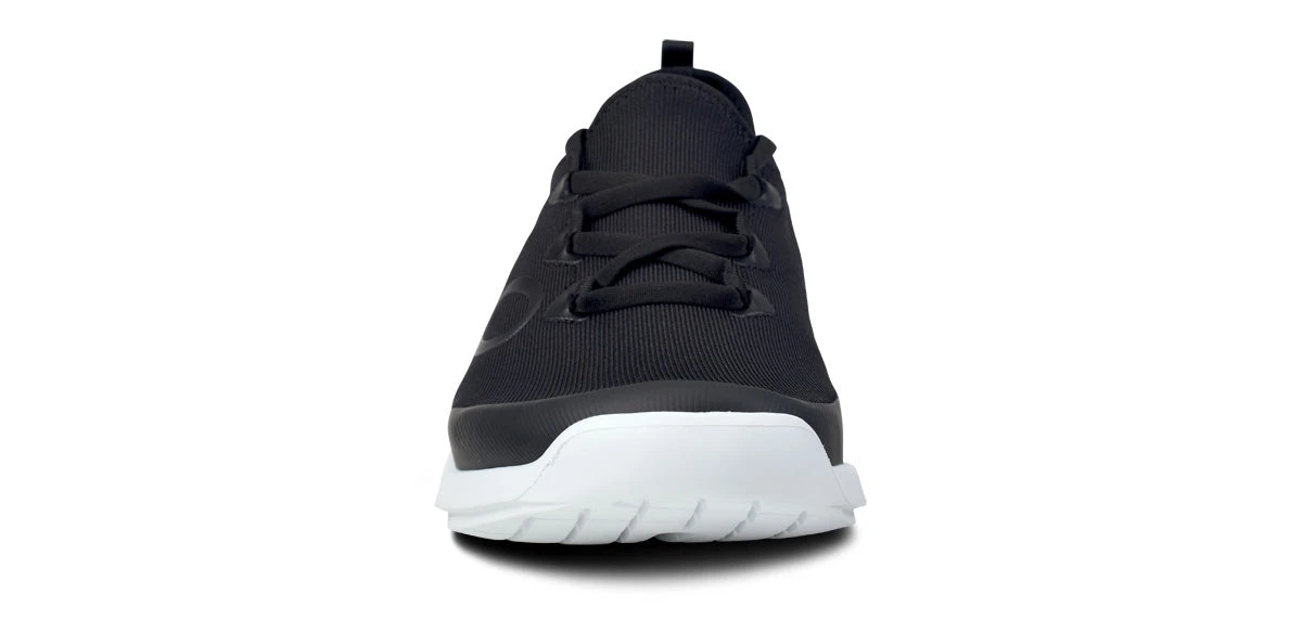 OOfos Men's OOmg Sport LS Low Shoe - White Black 6 OOfos Men's OOmg Sport LS Low Shoe - White Black - Image 6