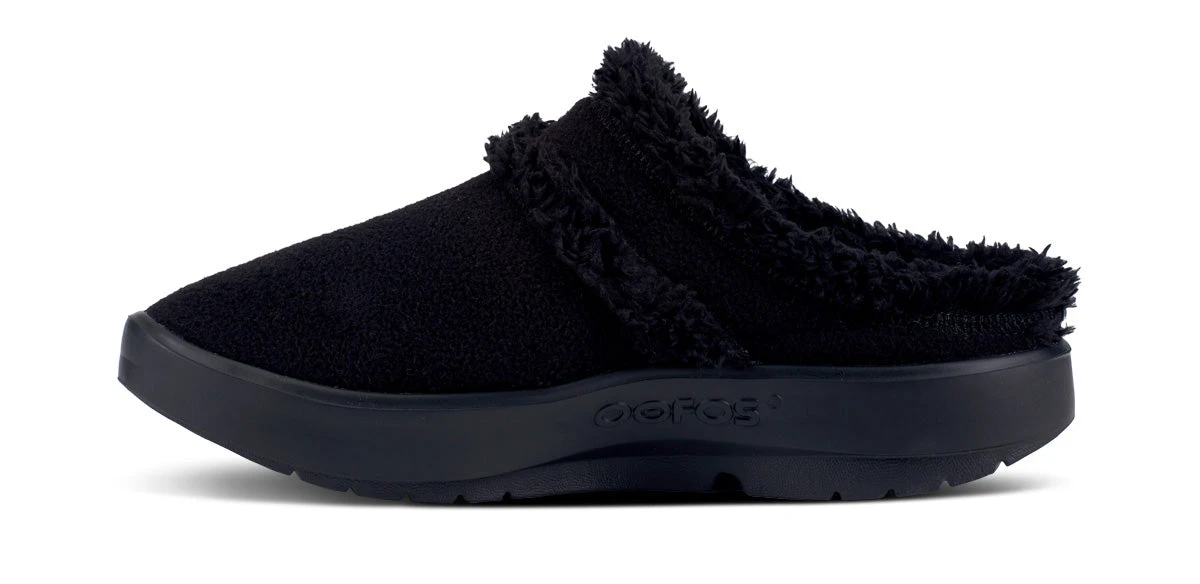 OOfos Women's OOcoozie Mule Shoe - Black 7 OOfos Women's OOcoozie Mule Shoe - Black - Image 7