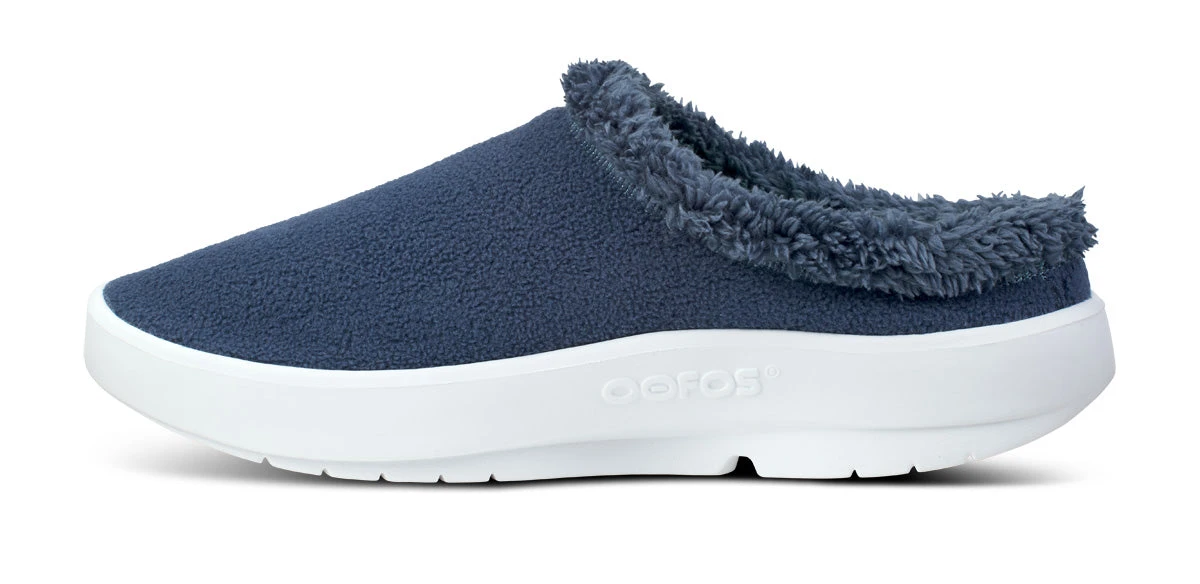 OOfos Men's OOcoozie Mule - Moroccan Blue 7 OOfos Men's OOcoozie Mule - Moroccan Blue - Image 7