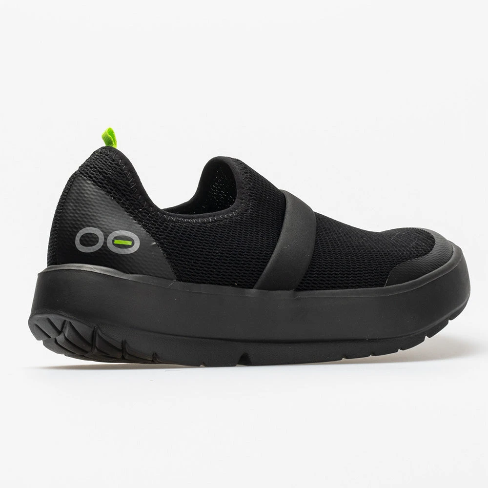OOFOS OOmg Low Women's Black/Black 6 OOFOS OOmg Low Women's Black/Black - Image 6