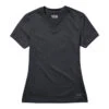 OOfos Women's COOl Down V Neck - Dark Gray Heather