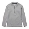 OOfos Women's COOl Down ¼ Zip - Gray Heather