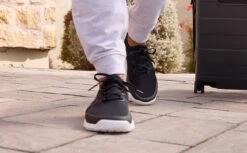 OOfos Men's OOmg Sport LS Low Shoe - White Black 14 OOfos Men's OOmg Sport LS Low Shoe - White Black -Oofos Mens Blk3