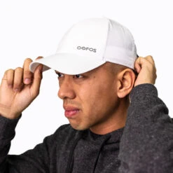 OOfos COOl Down Cap Unisex - White 9 OOfos COOl Down Cap Unisex - White -Oofos Mens CoolDownHat White