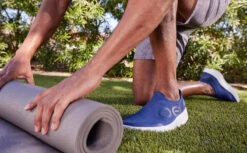 OOfos Men's OOmg EeZee Low Shoe - White Navy 13 OOfos Men's OOmg EeZee Low Shoe - White Navy -Oofos Mens NavyeeZee1