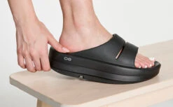 OOfos Women's OOmega OOahh Sandal - Black 14 OOfos Women's OOmega OOahh Sandal - Black -Oofos MicrosoftTeams image 257