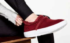 OOfos Women's OOcoozie Low Shoe - Cabernet 12 OOfos Women's OOcoozie Low Shoe - Cabernet -Oofos MicrosoftTeams image 285