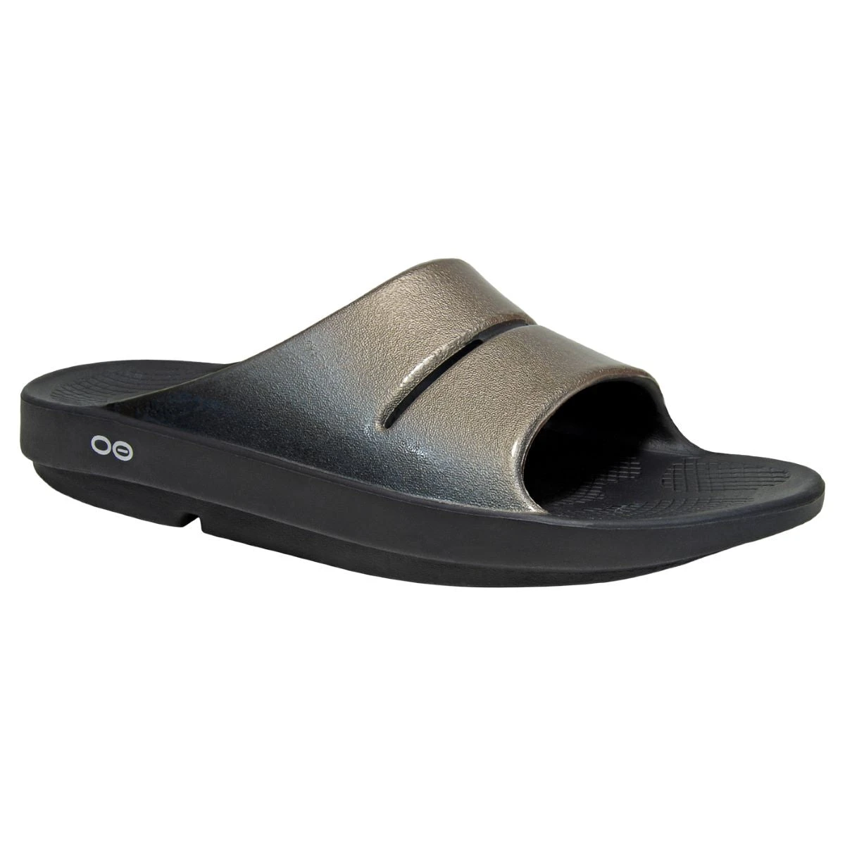 'OOFOS' Women's OOahh Luxe Slide - Latte 1 'OOFOS' Women's OOahh Luxe Slide - Latte