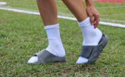 OOfos Women's OOahh Sport Flex Sandal - Slate -Oofos SportFlex Slate Womens2