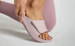 OOfos Women's OOahh Sport Flex Sandal - Stardust -Oofos Womens StardustFlex1